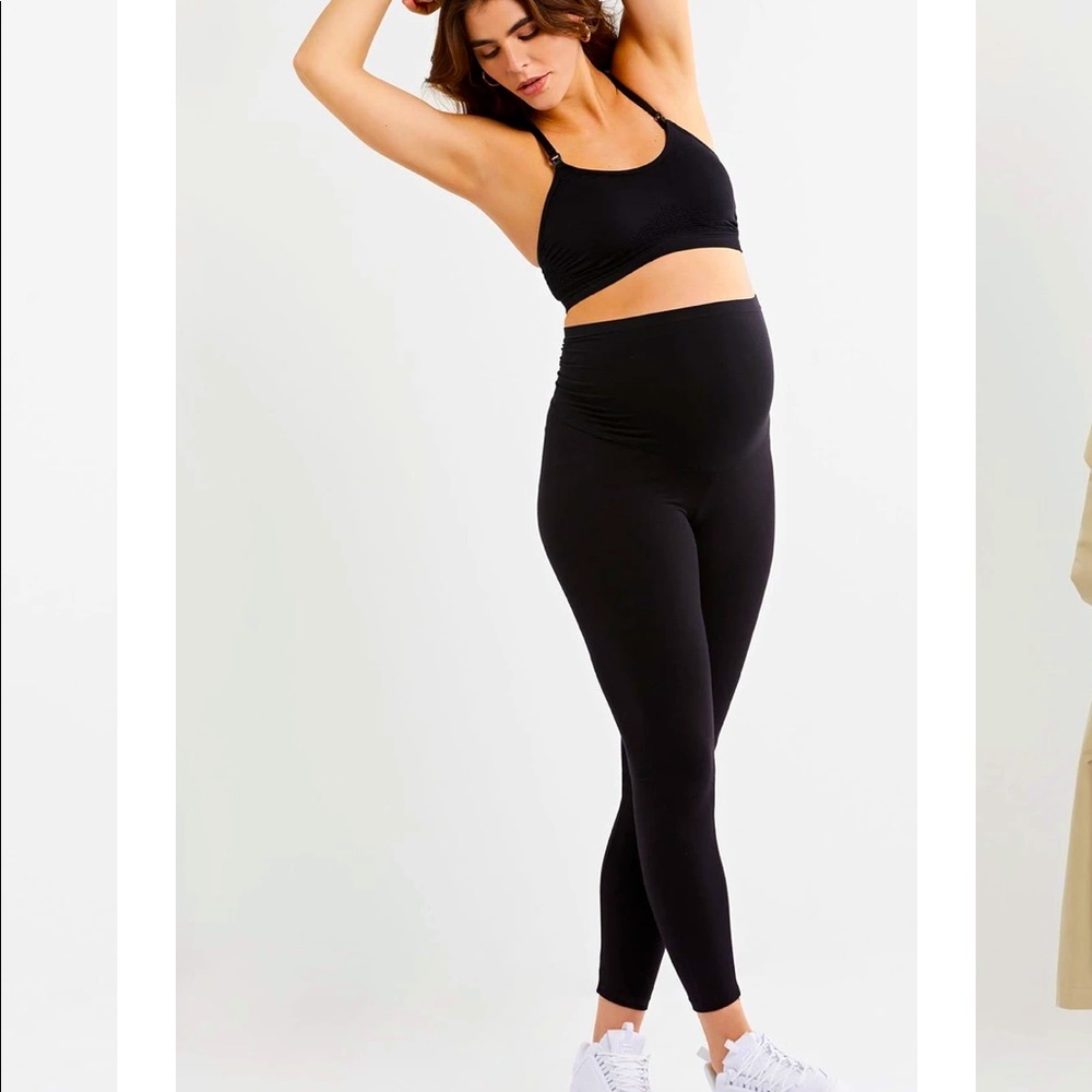 Maternity leggings pea in the pod